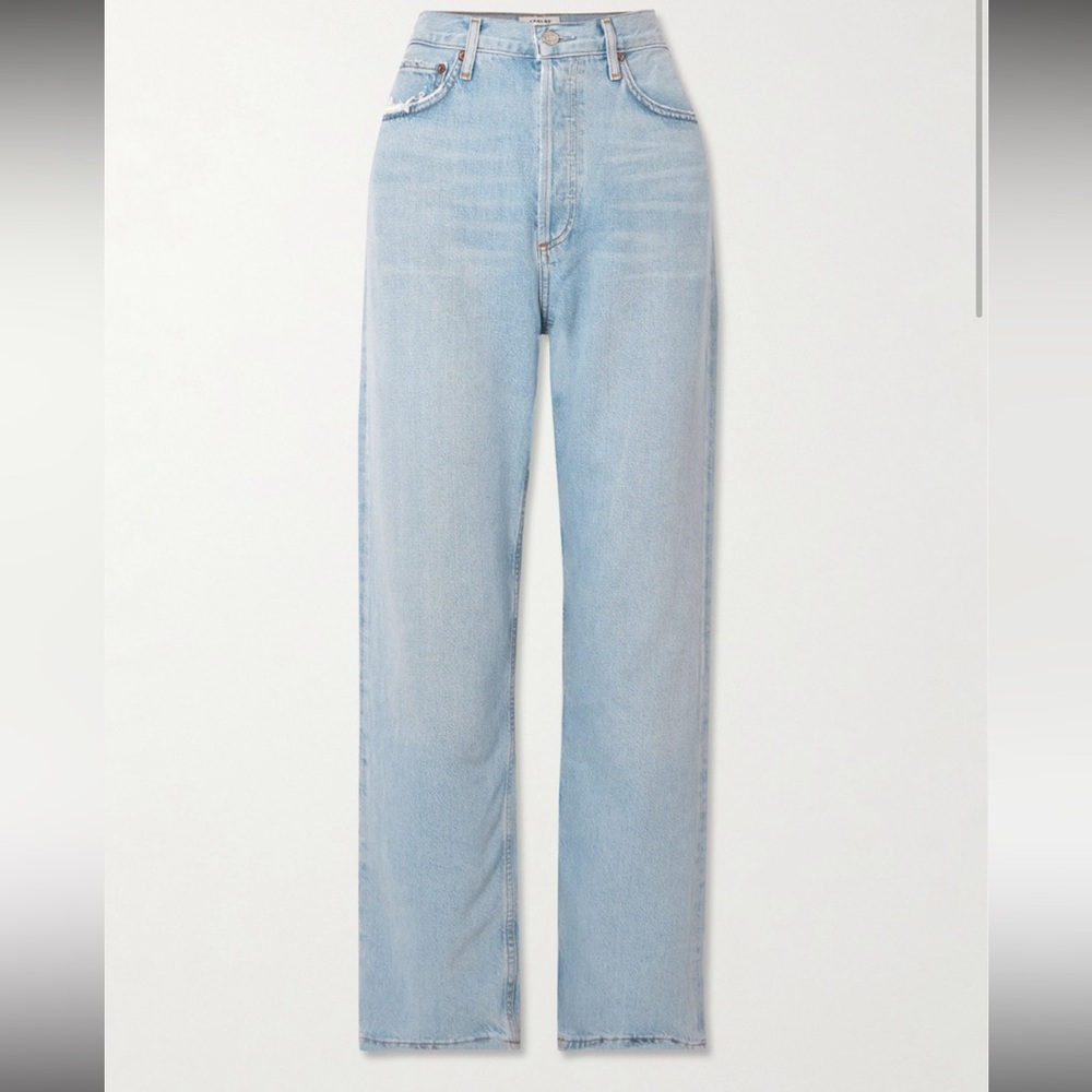 Agolde High Rise Women Jeans - Light Blue